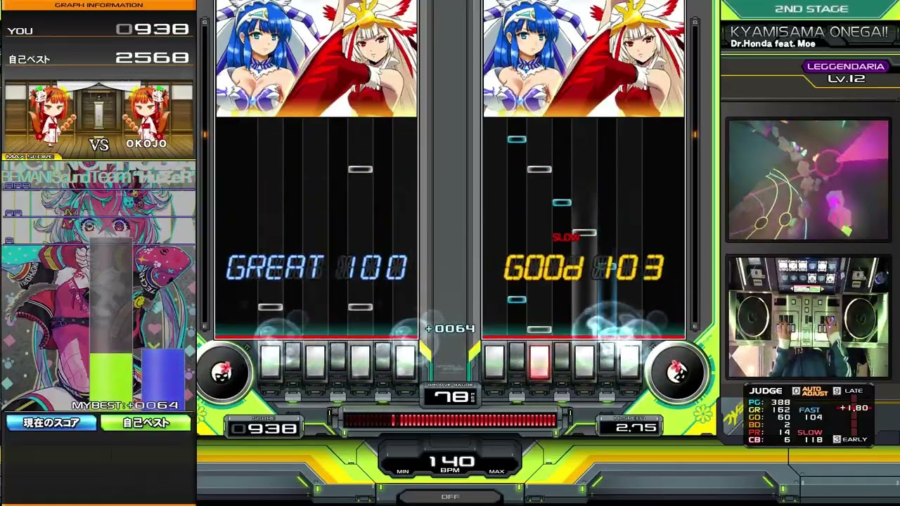 【DP12】KYAMISAMA ONEGAI! (DPL)/ Dr.Honda feat. Moe