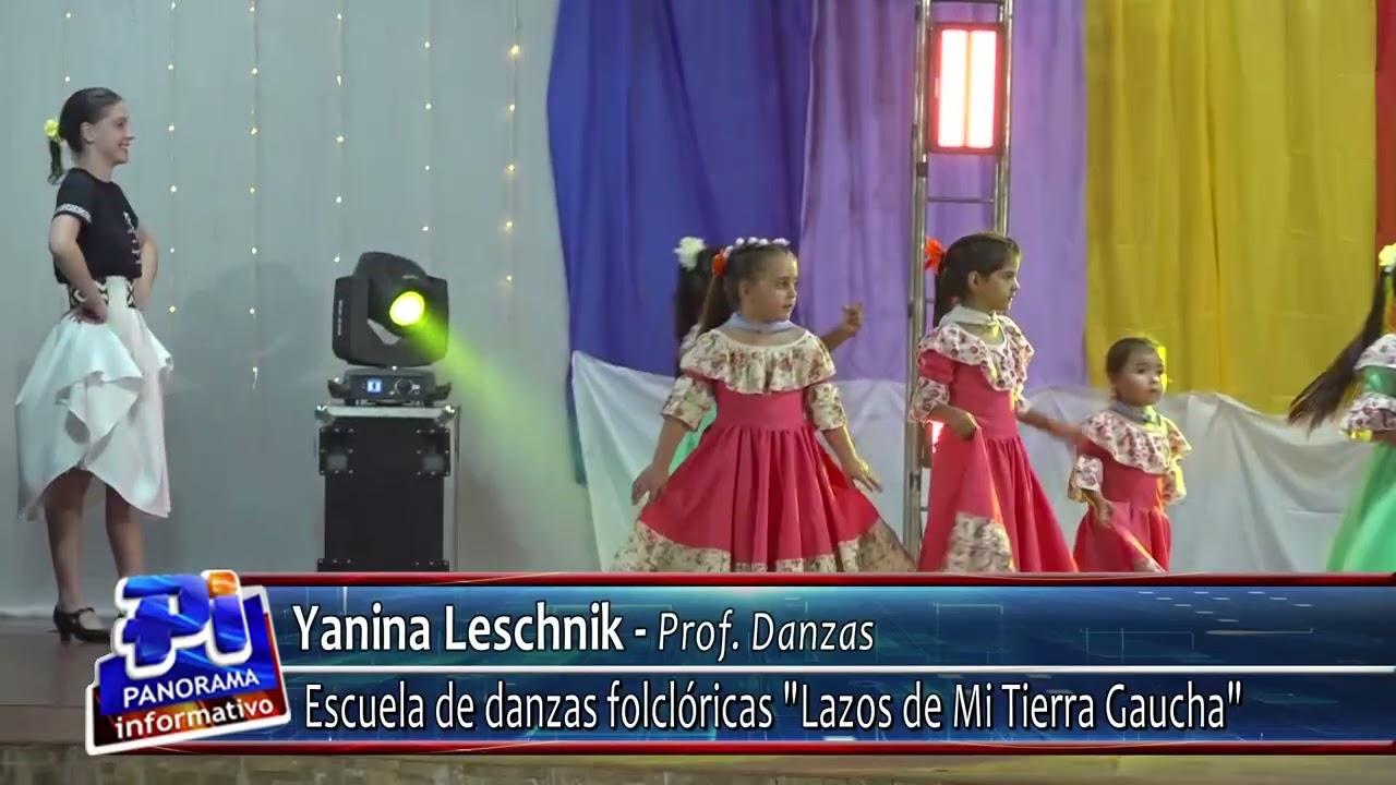 Lazos de Mi tierra Gaucha organizando el festival por los 20 años de actividad con la danza