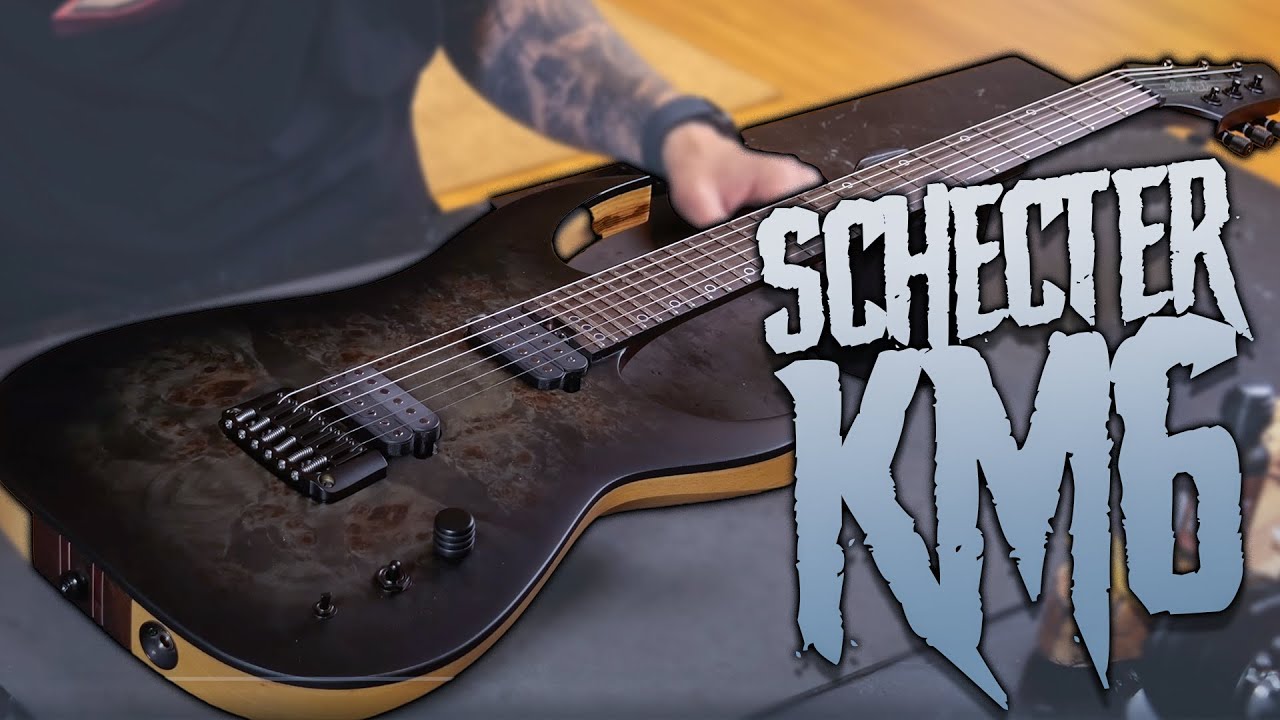MY GUITAR Schecter KM6 Keith Merrow