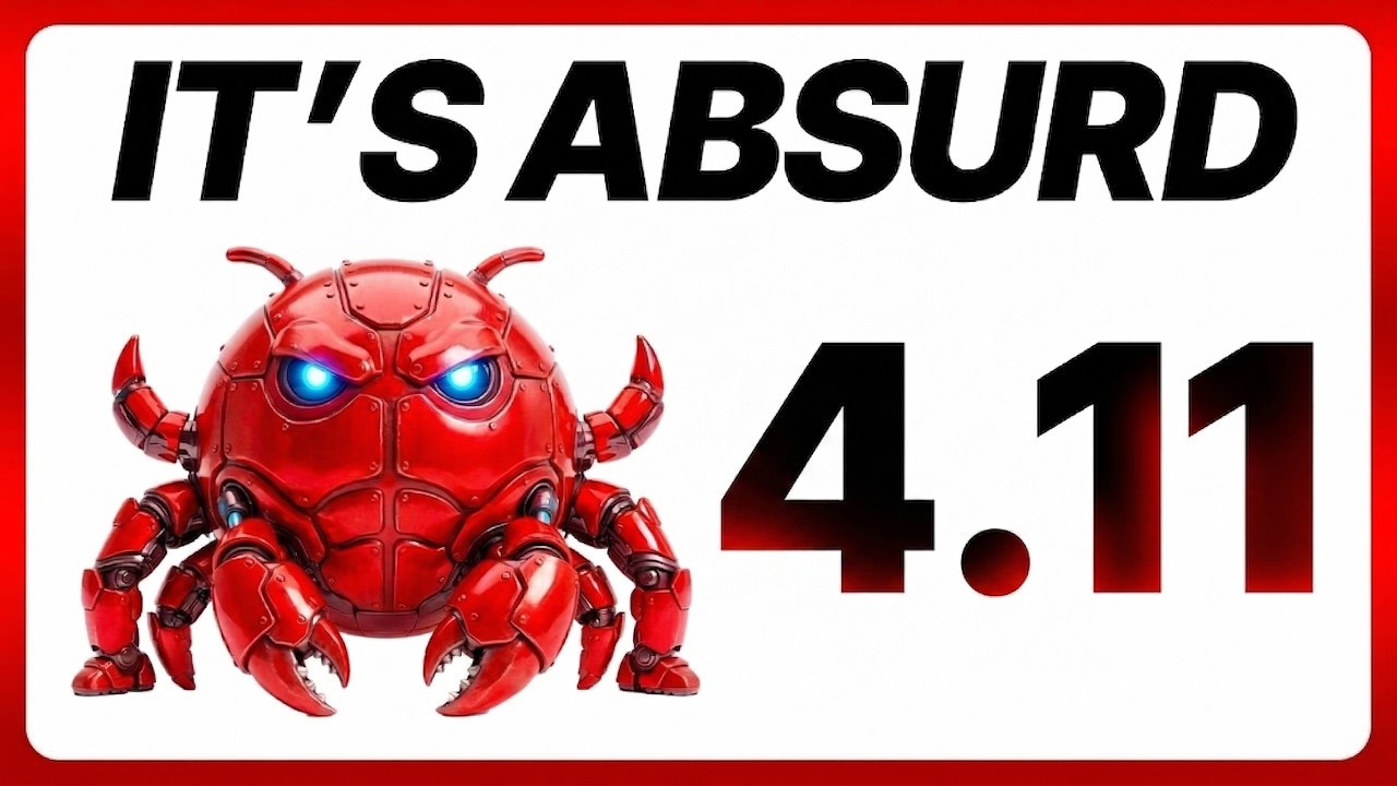OpenClaw 4.11 навсегда изменил искусственный интеллект в работе с агентами.