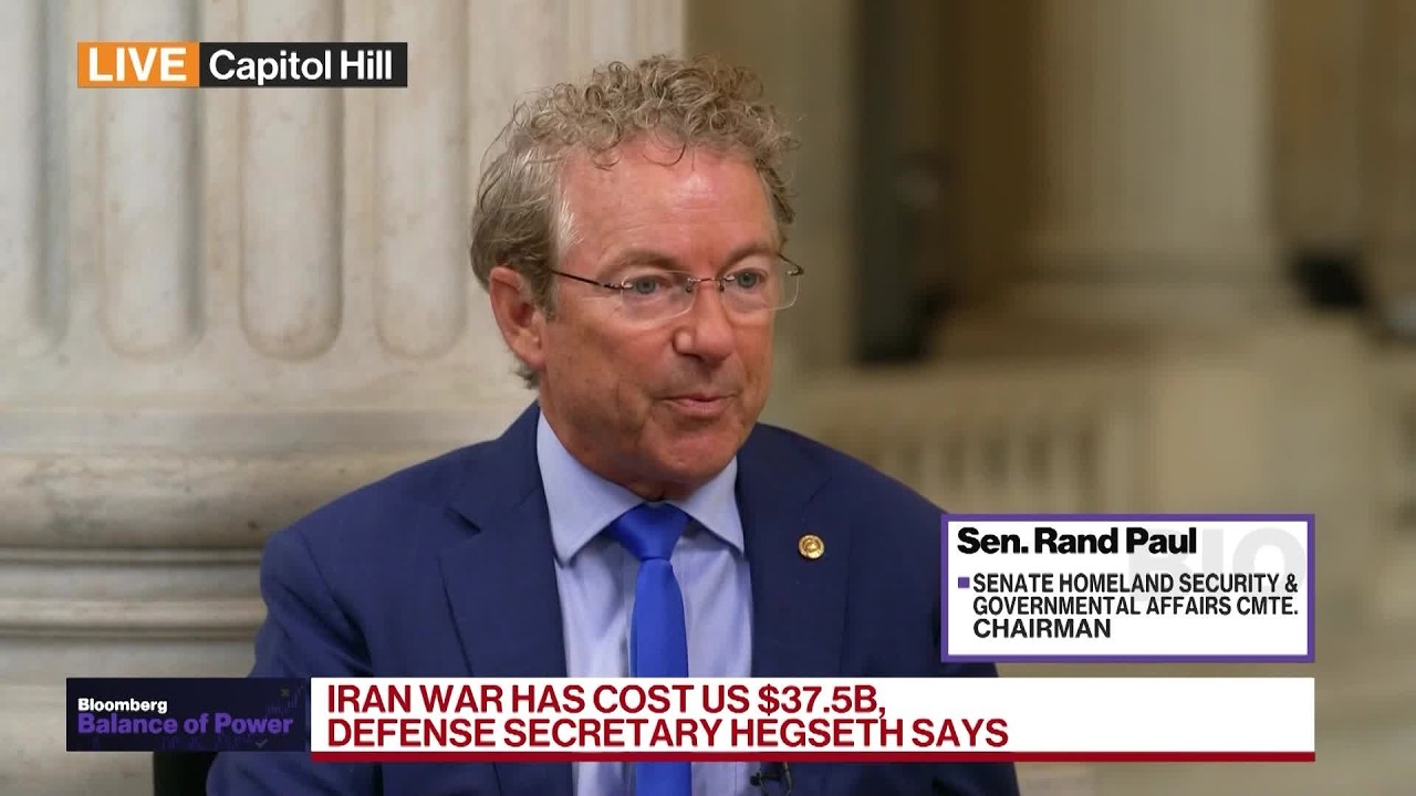 Cost of Iran War Puts Country at Risk, Paul Says