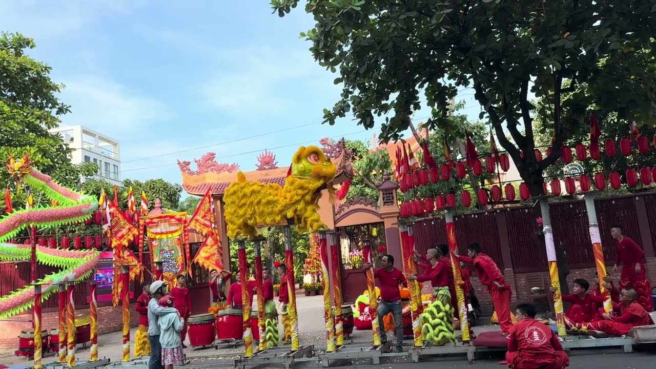 Lion dance
