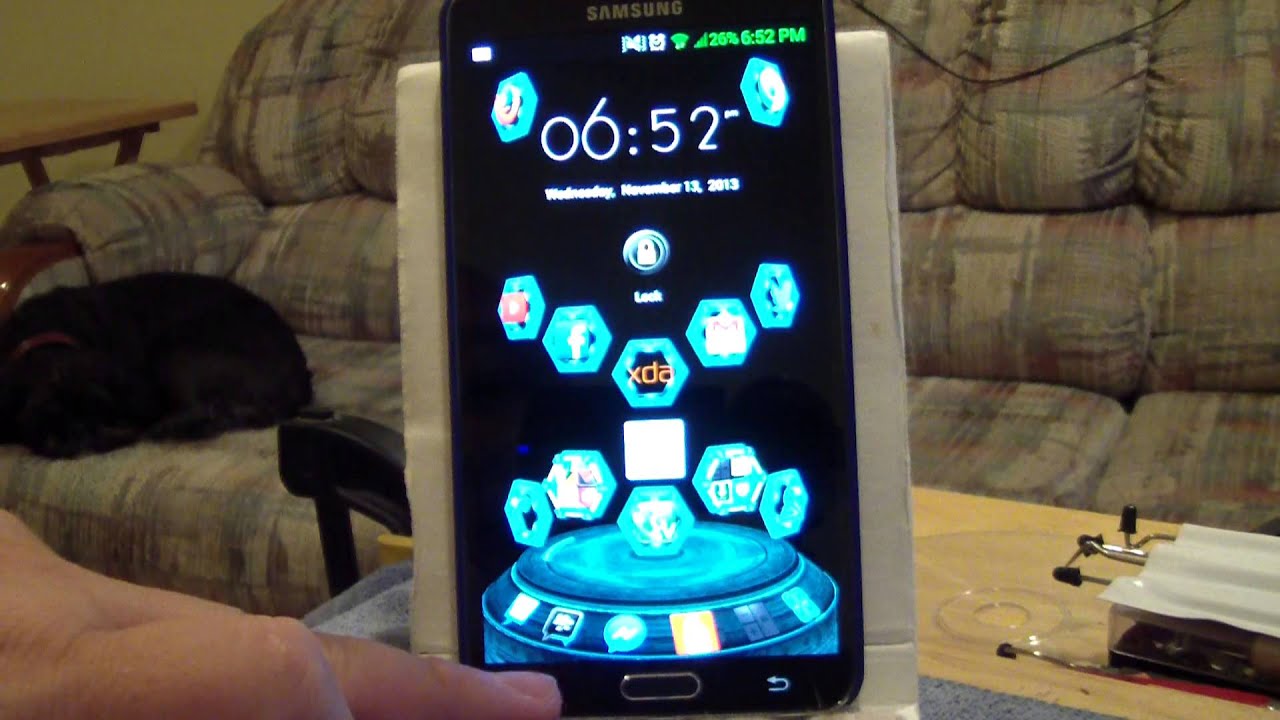 Galaxy Note 3 Rooted Next Launcher 3D