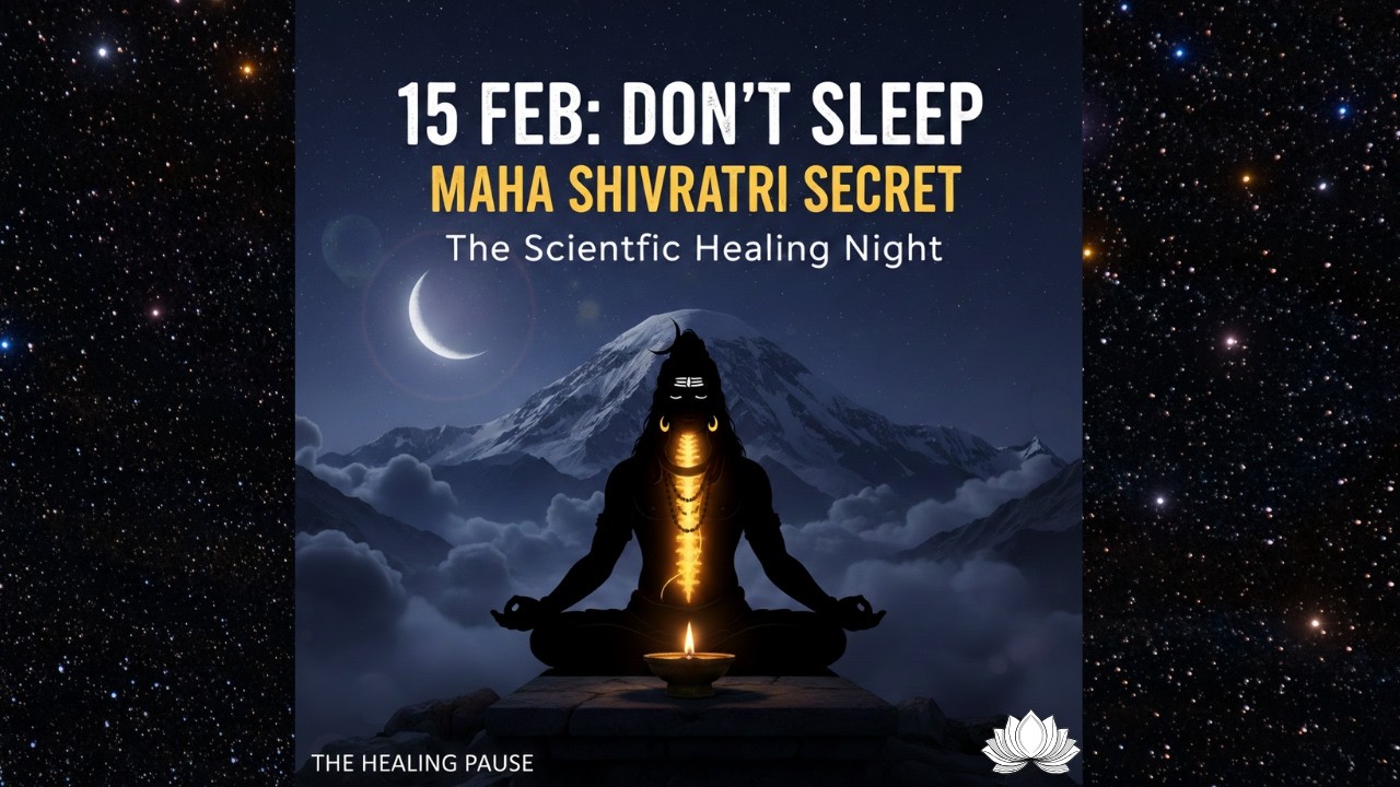 15 Feb: Don’t Just Sleep! The Scientific Secret of Maha Shivratri 🌙✨| The Healing Power of Shiva...