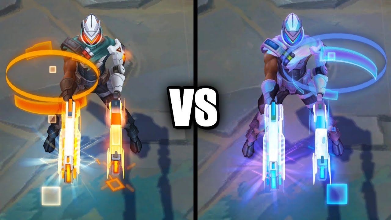 PROJECT Lucian vs Paragon Chroma Comparison (League of Legends)