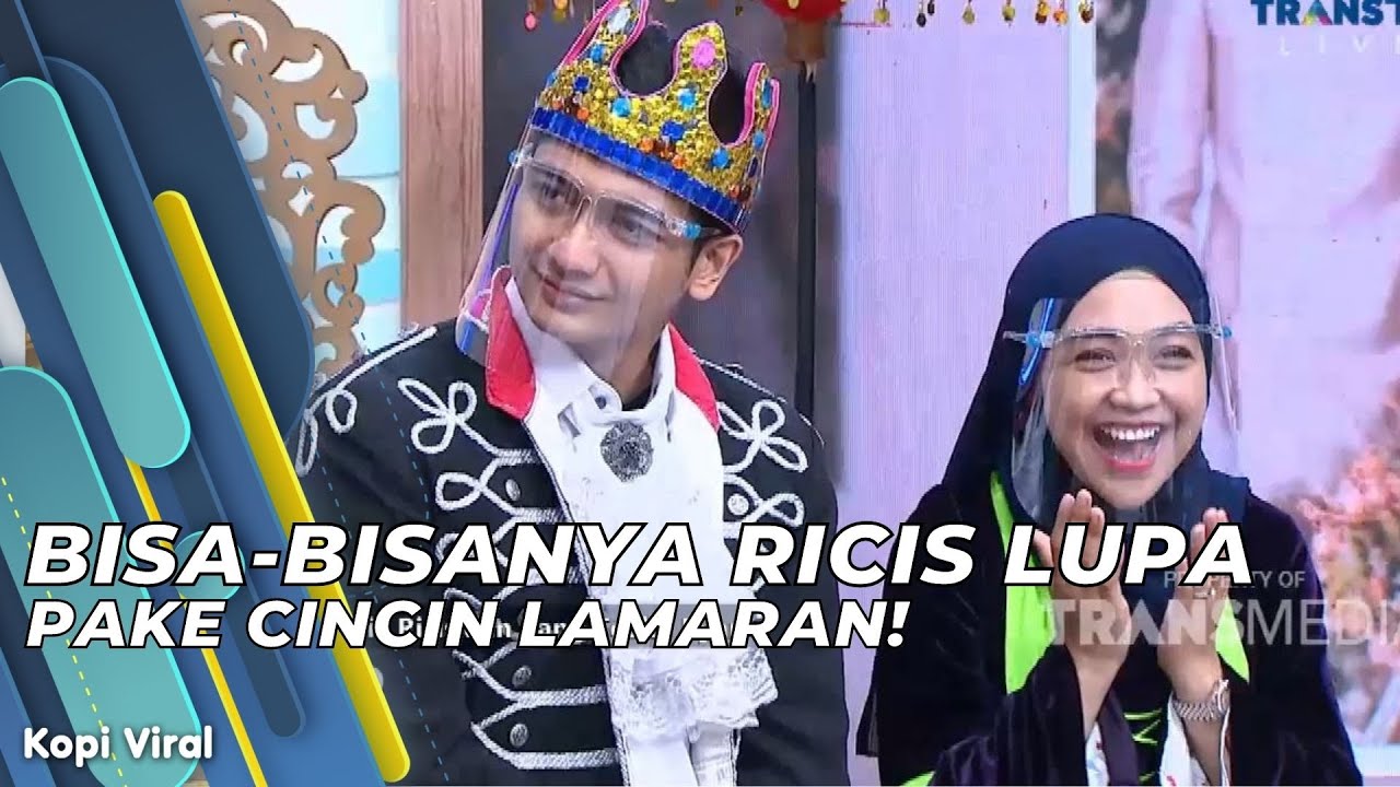 RIA RICIS LUPA PAKE CINCIN LAMARAN, BEGINI REAKSI BANG TR! | KOPI VIRAL (30/9/21) P2