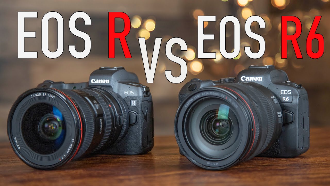 Сравнение фотографий с камер Canon EOS R и EOS R6