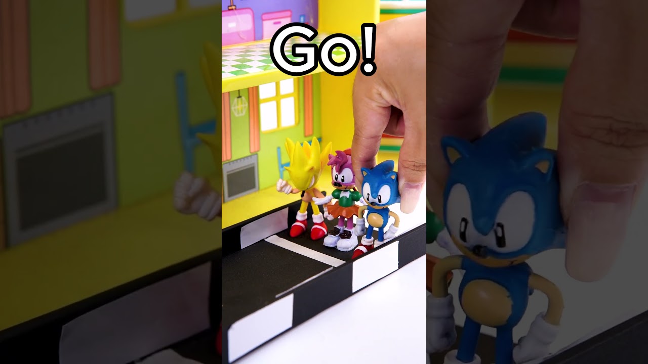 Satisfying Experience with Sonic the Hedgehog Toy Collection | Let's it go!!! #toy #funny