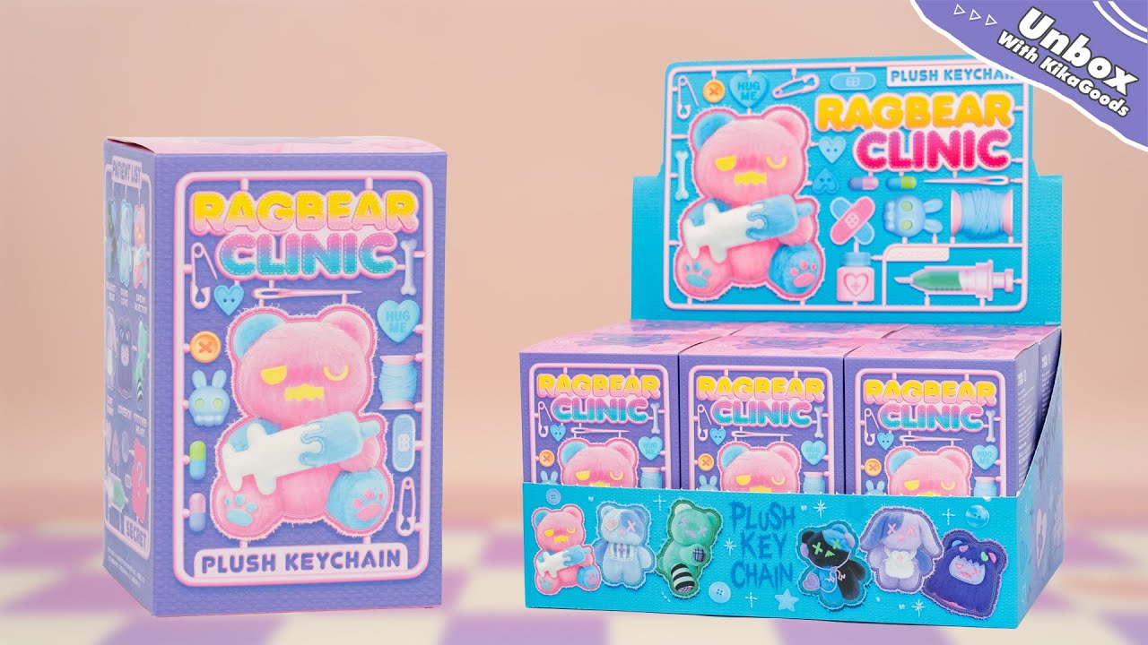 Unboxing ShinWoo Ragbear Clinic Series Plush Blind Box 