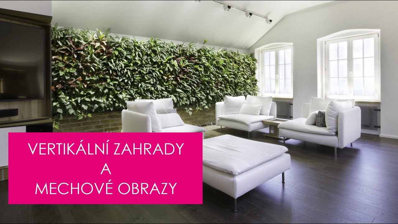 Vneste domů zeleň originálně: Trendy vertikální zahrady a mechové obrazy