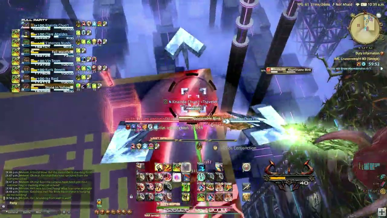 FFXIV: AAC Cruiserweight M3 (M7S) - WAR Main Tank POV