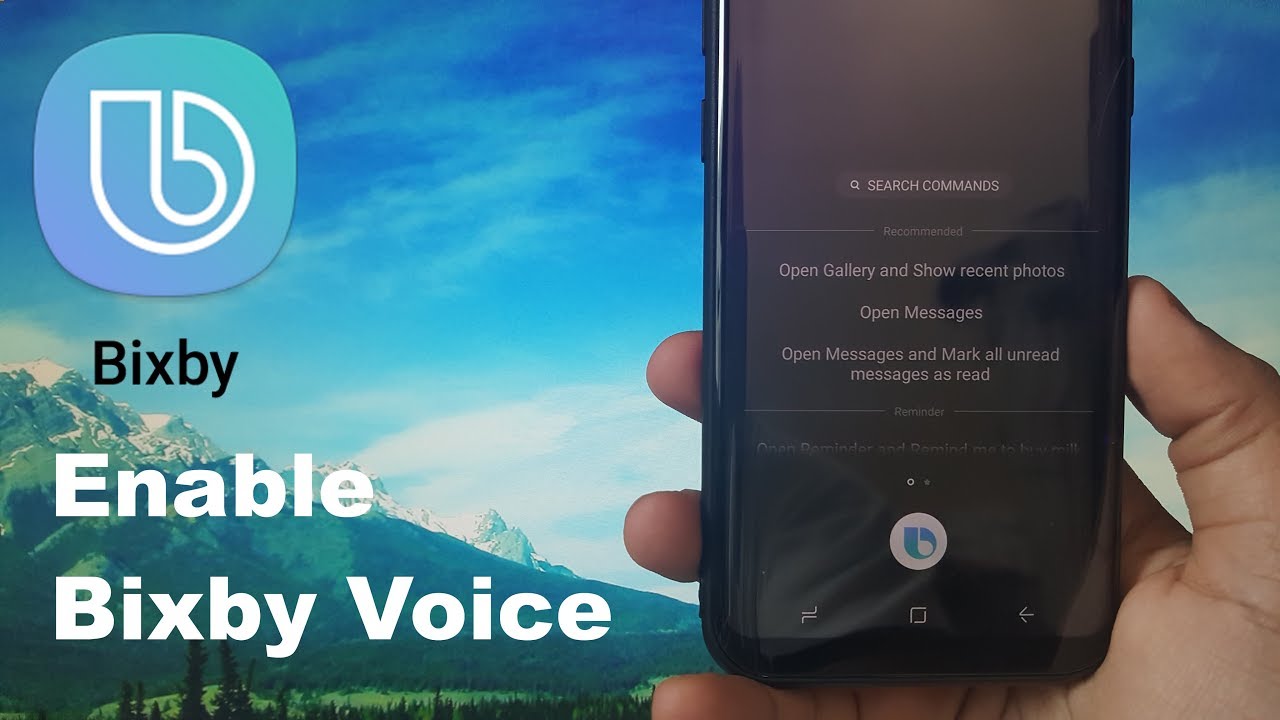 Enable Bixby Voice on Samsung Galaxy S8 and S8+ In All Countries