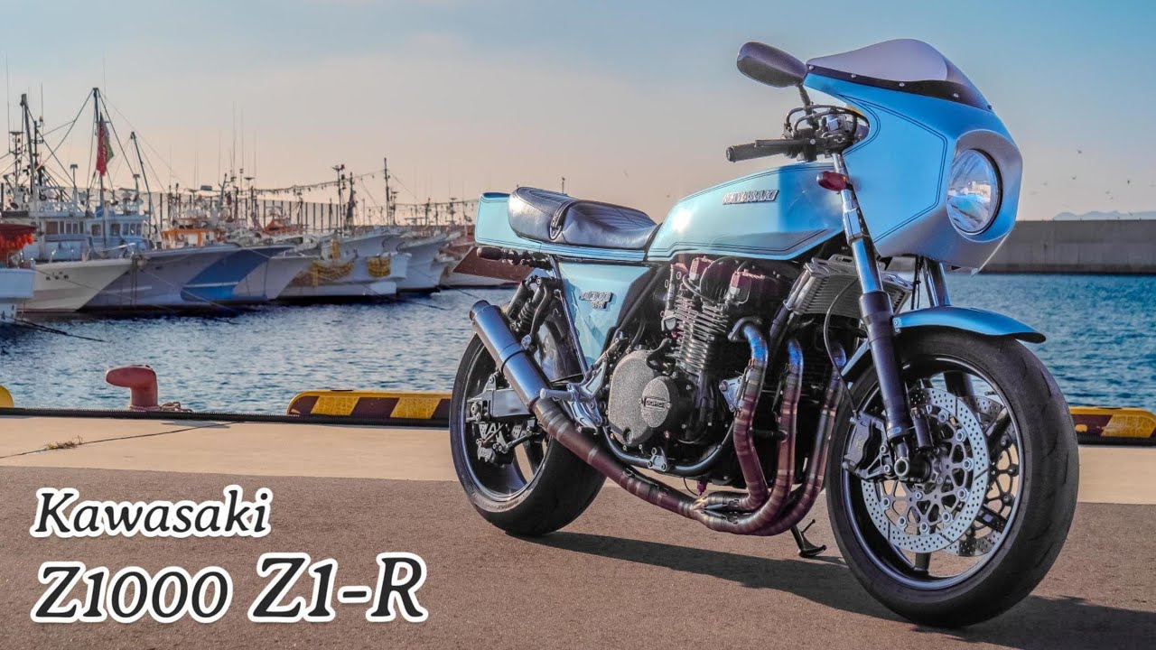 Kawasaki Z1000 Z1-R コンプリートバイク紹介します！ブルドック GTM カスタムバイク Motorcycle exhaust sound
