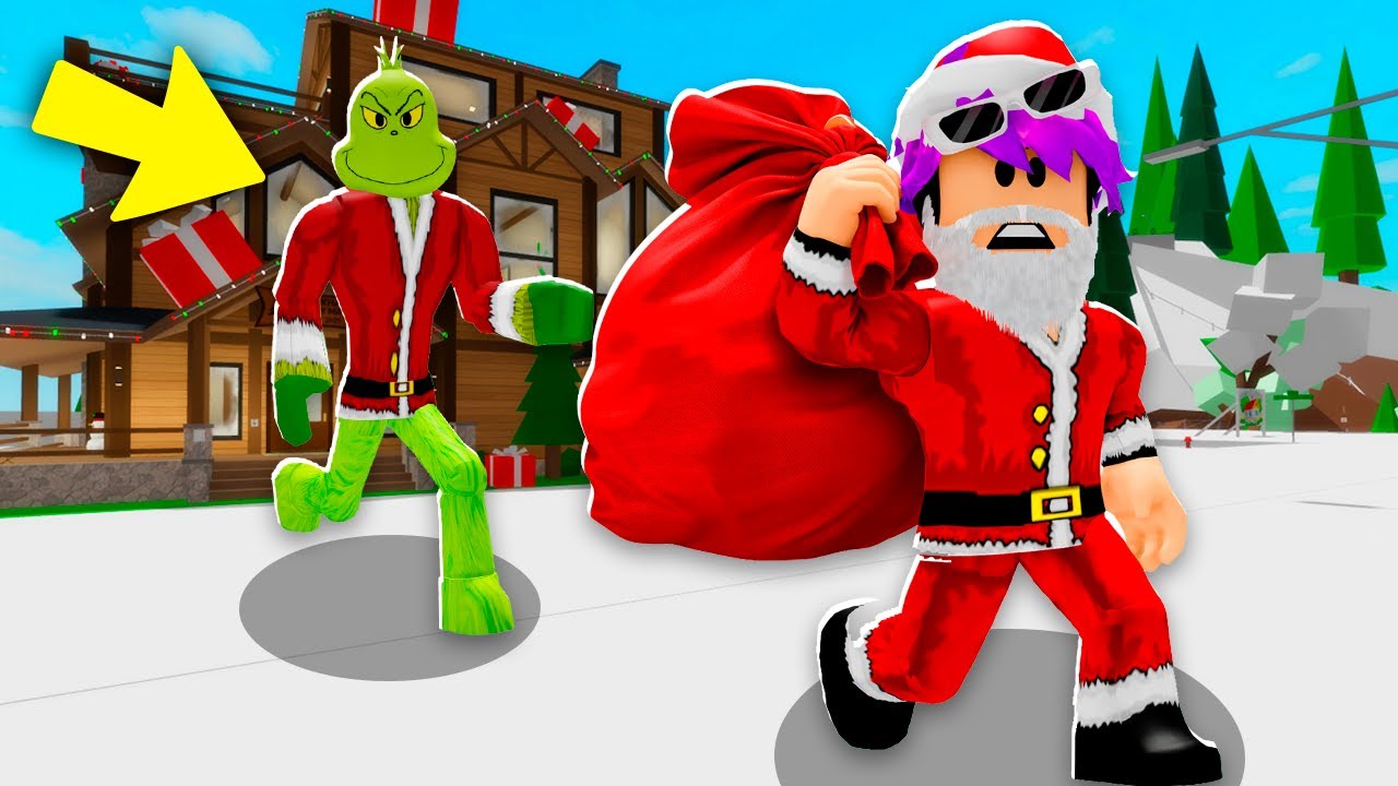 I SAVED CHRISTMAS FROM THE END in BROOKHAVEN RP