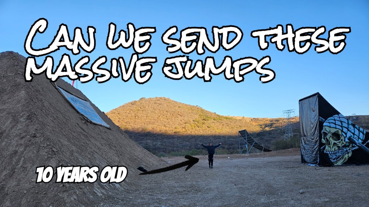 INSANE Mountain Bike Jumps at Mexico Freeride Fiesta 2025 Can a 10 and 13 year old send them
