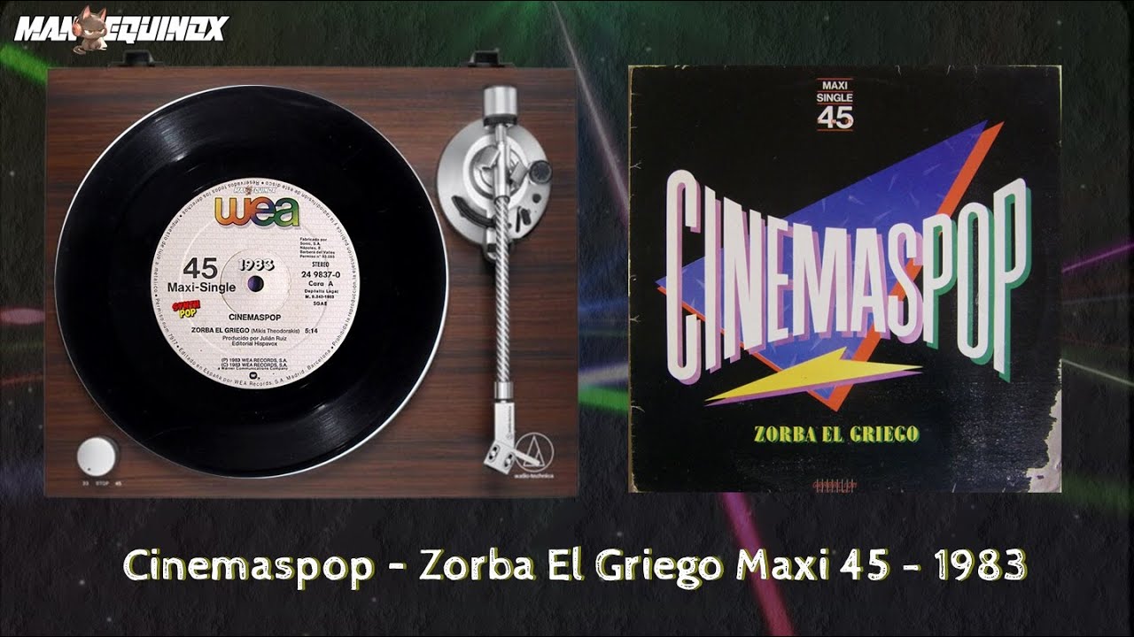 Cinemaspop – James Bond 007 - Maxi 45 (B) 1983 - Synth-Pop
