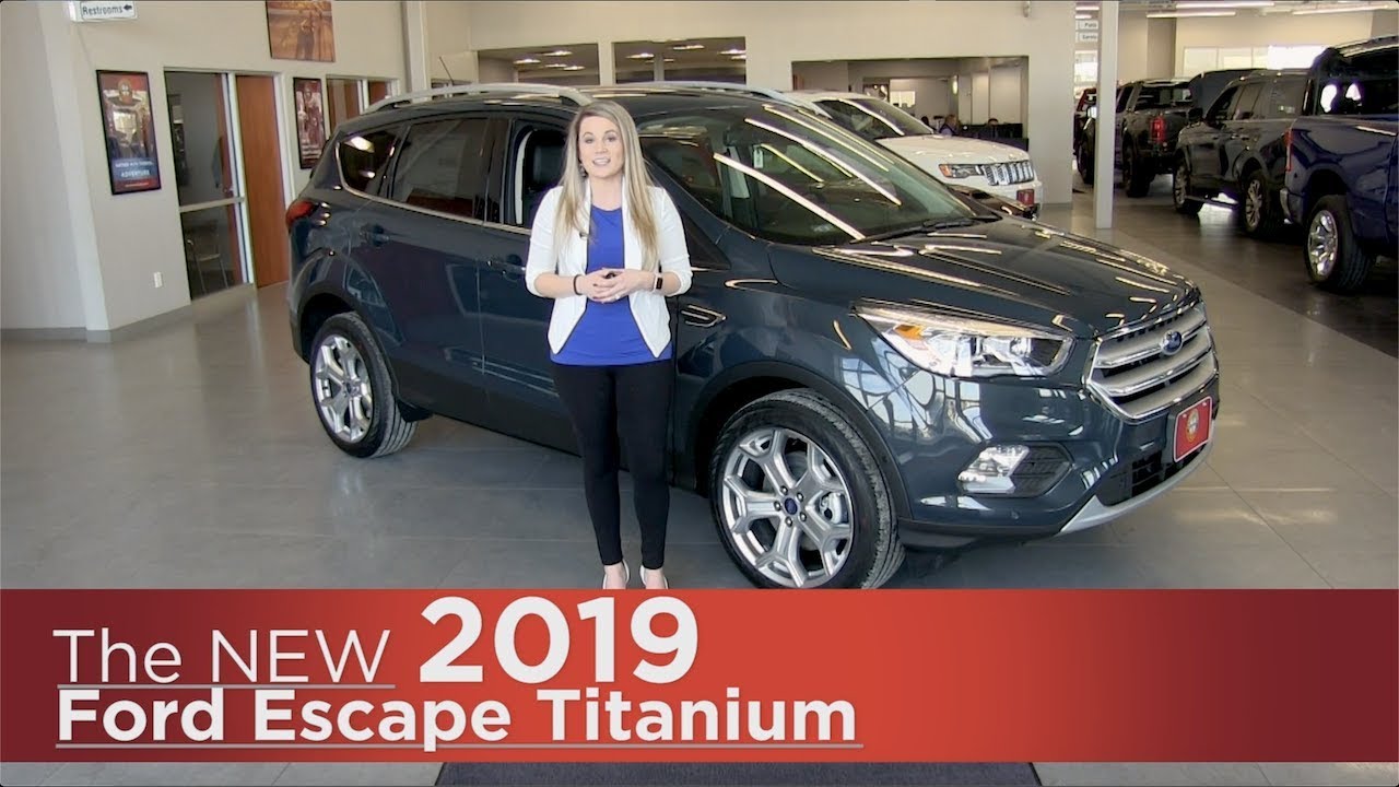 New 2019 Ford Escape Titanium - Elk River, Coon Rapids, Mpls, St Paul, St Cloud, MN | Review