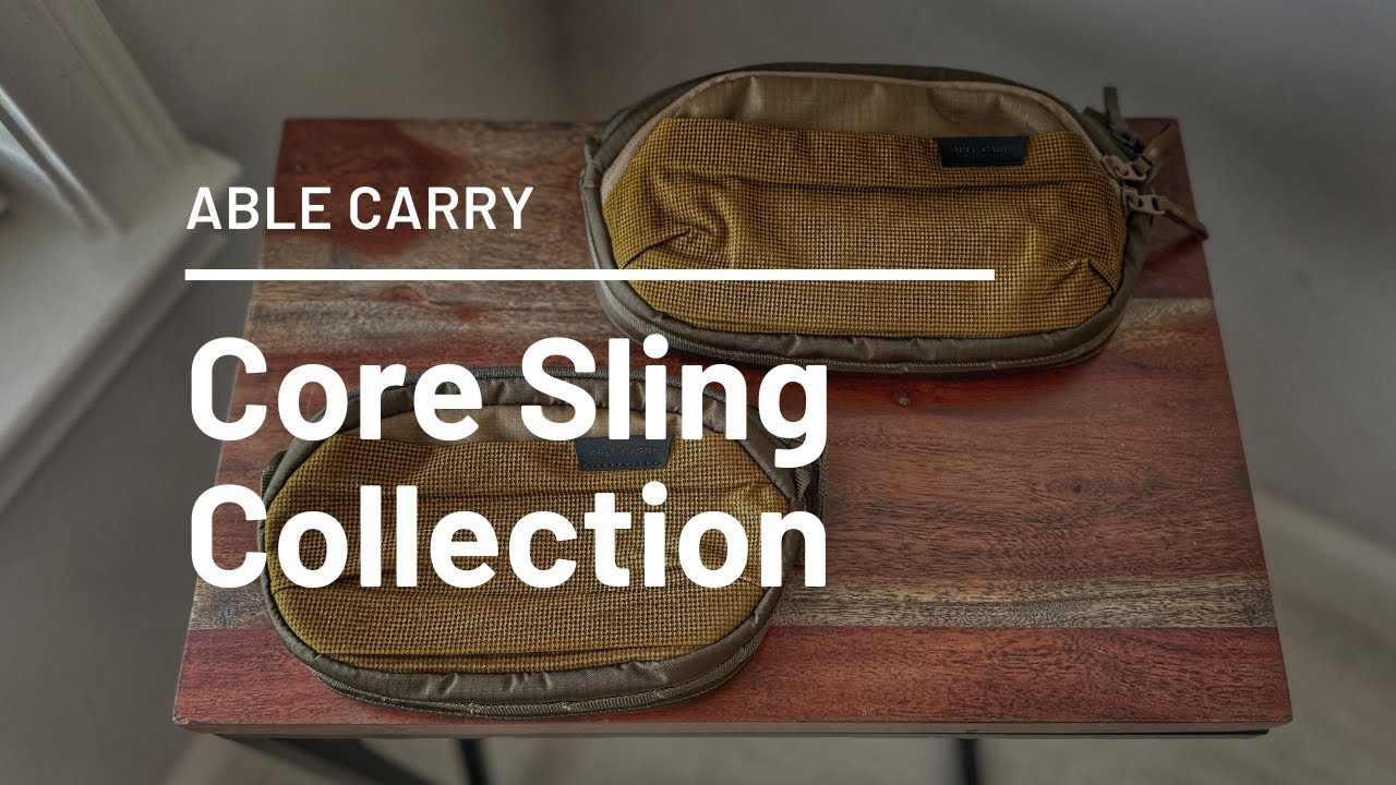Первый взгляд на новую коллекцию слингов Able Carry Core! Минималистичное решение для повседневно...