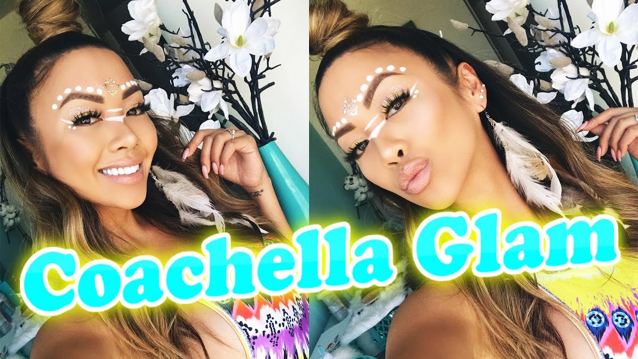 EASY COACHELLA MAKEUP! | Liane V