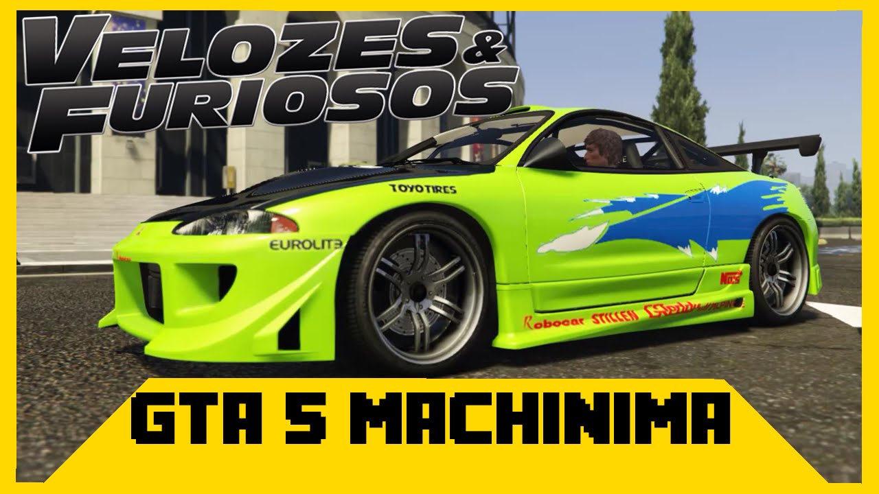 Gta 5 (Machinima) - Velozes e Furiosos 1 cena do eclipse