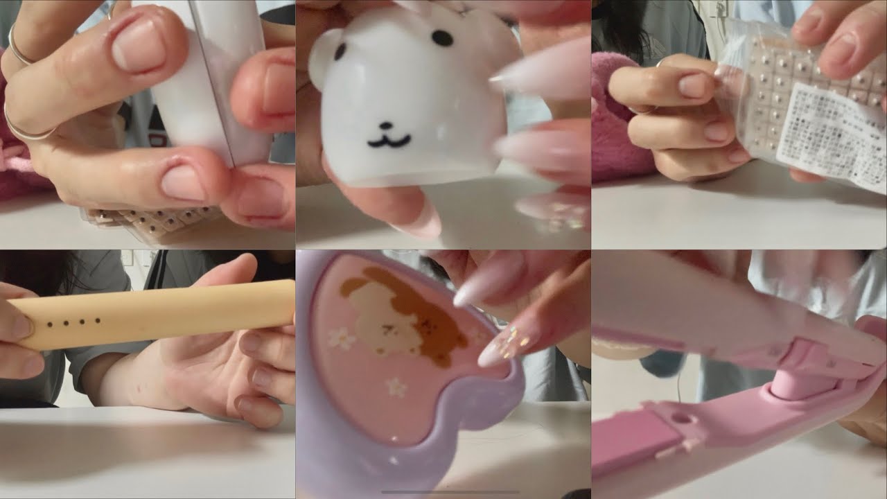 왓츠인마이백 asmr with 친구들 (감자걸 and 좌격포)