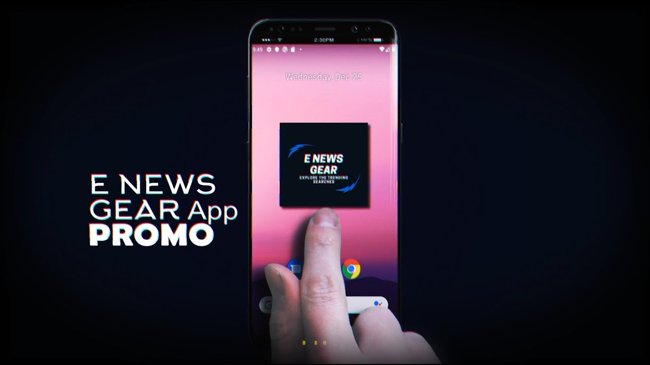 E NEWS GEAR ANDROID APP PROMOTION & REVIEW