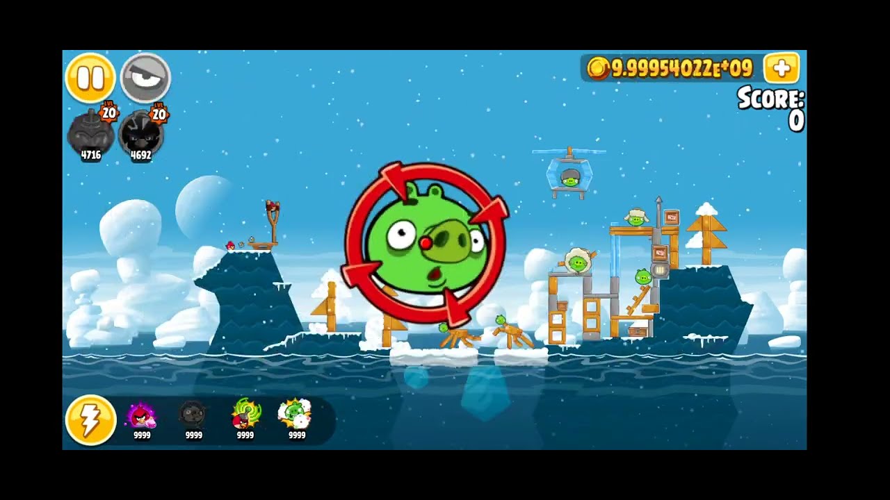 Angry Birds Seasons - ARCTIC EGGSPEDITION All Levels Walkthrough