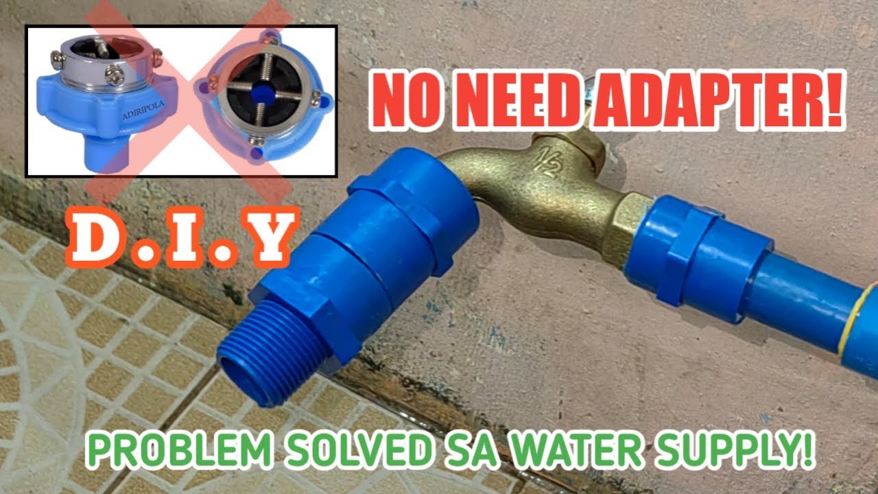 HOW TO INSTALL WATER SUPPLY IN FULLY AUTOMATIC WASHING MACHINE | DIY