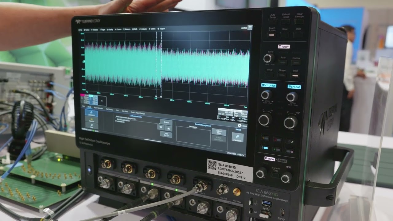 PCIe 6.0 Rx and Tx Testing Demonstration
