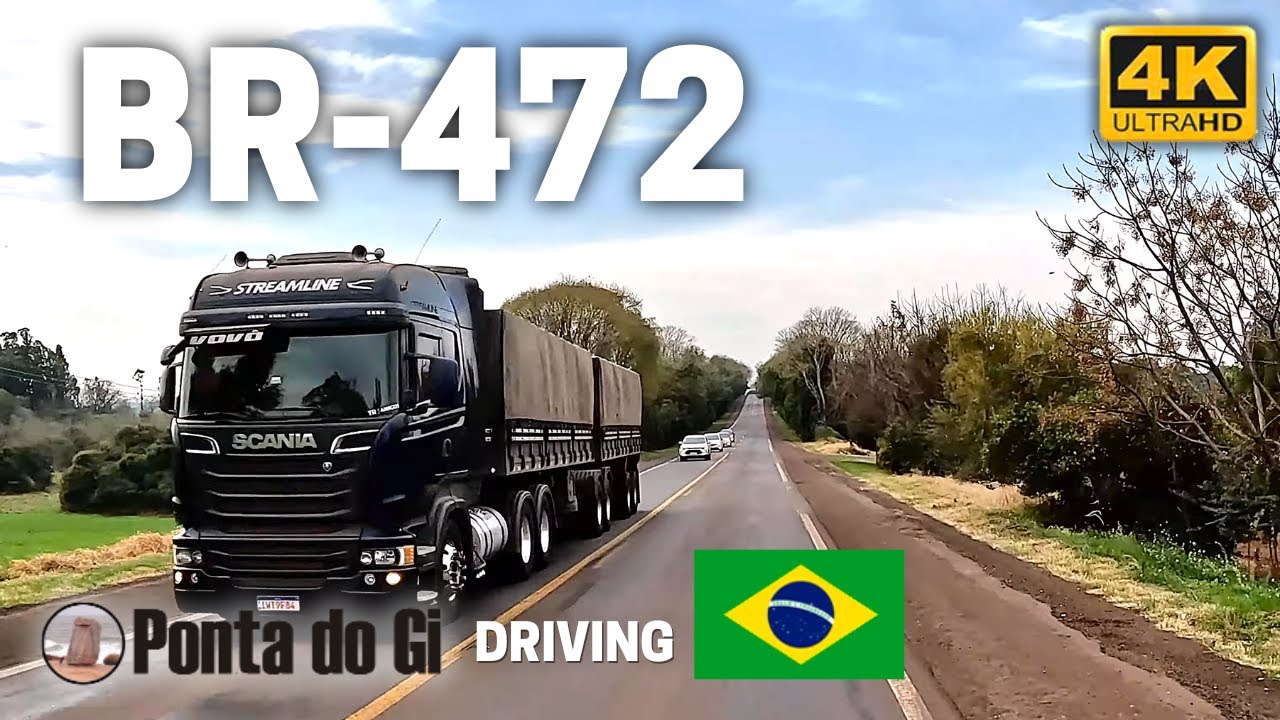 CAMINOS DE BRASIL #driving 4k SANTA ROSA a BOA VISTA sin cortes RIO GRANDE DO SUL - SIERRA GAÜCHA