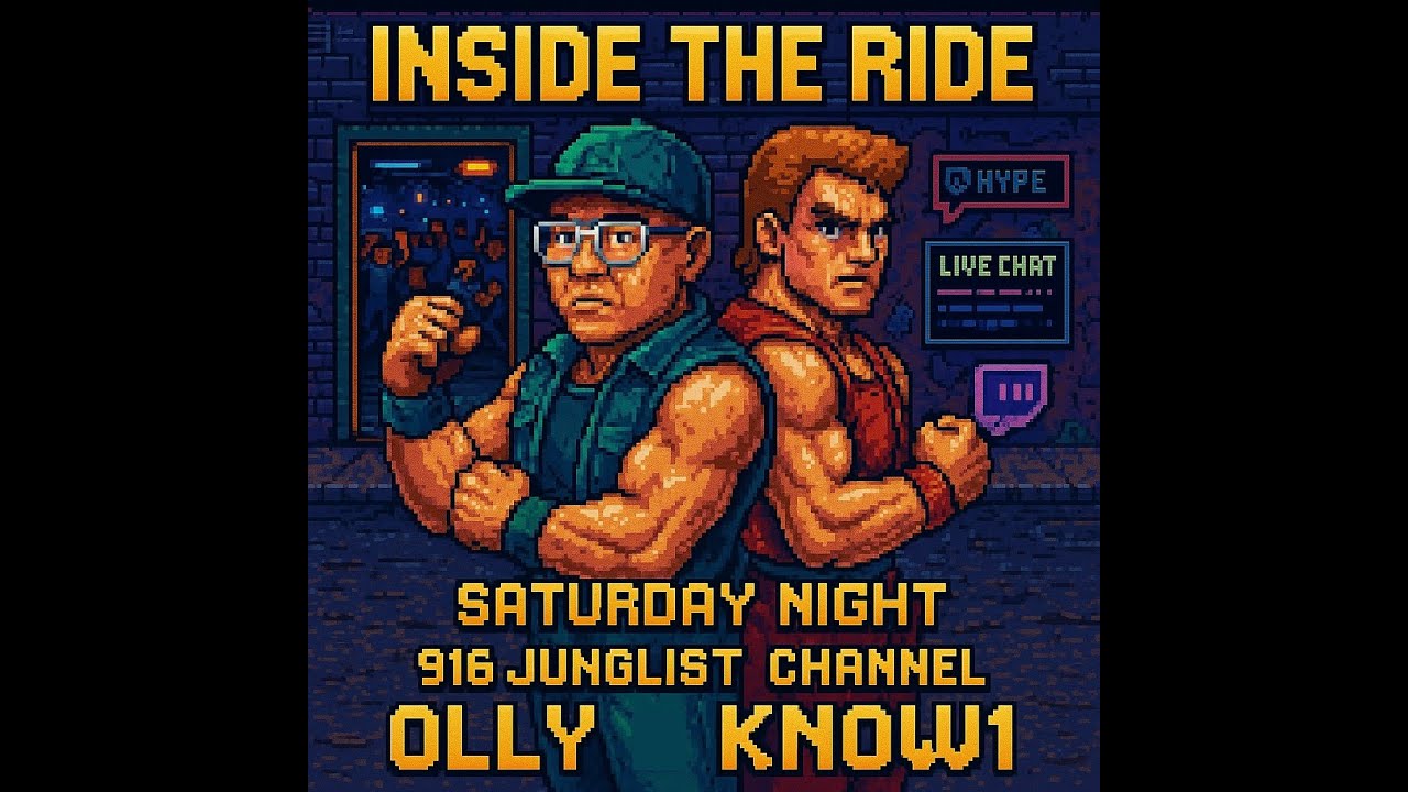 INSIDE THE RIDE - DRUM AND BASS / JUNGLE PARTY!! - Featured DJs @ollyjunglist | @know1___