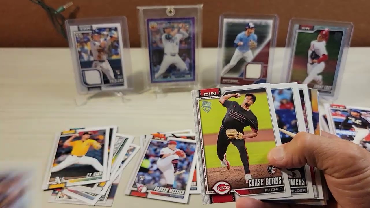 2026 topps baseball blaster  2 box break and recap .