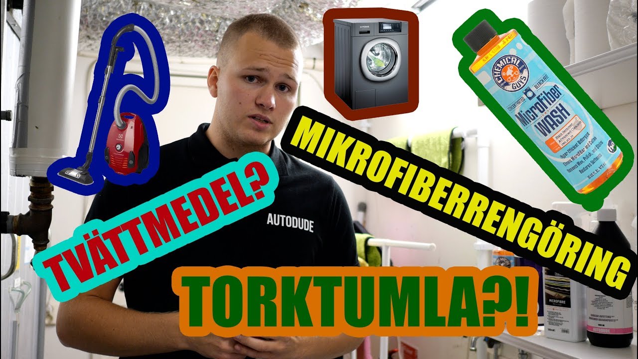 Så tvättar du dina mikrofiberdukar på rätt sätt!