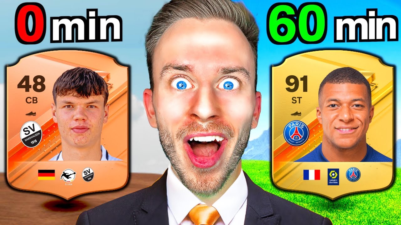 Was erreicht man in 1 STUNDE auf einem NEUEN FC 24 ACCOUNT? 👀🤑