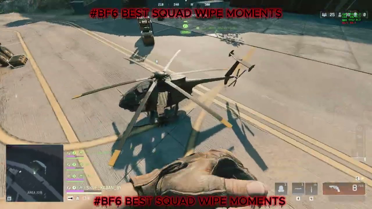 BATTLEFIELD 6 BEST SQUAD WIPE MOMENTS .part 11 4K #redsec #skufclan #bf6 #battlefield #warzone #top1