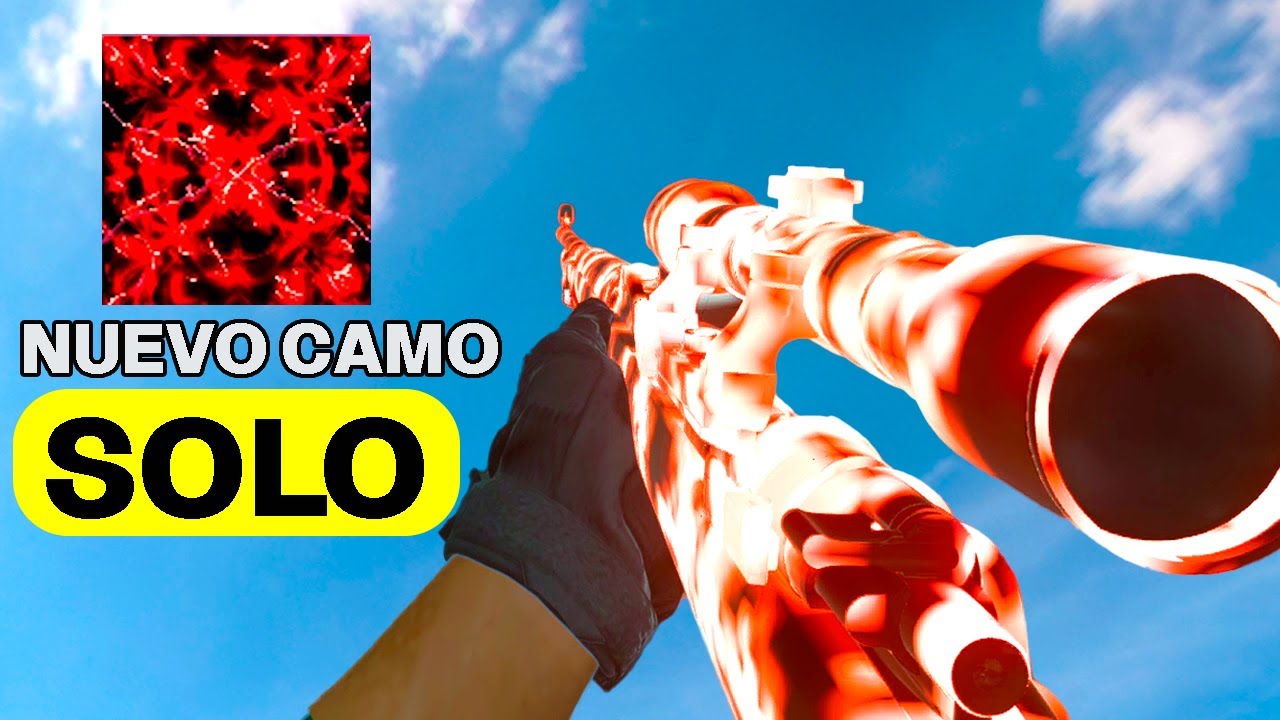 ASÍ SE DESBLOQUEA EN SOLO EL NUEVO CAMUFLAJES MW3 ZOMBIES FACIL