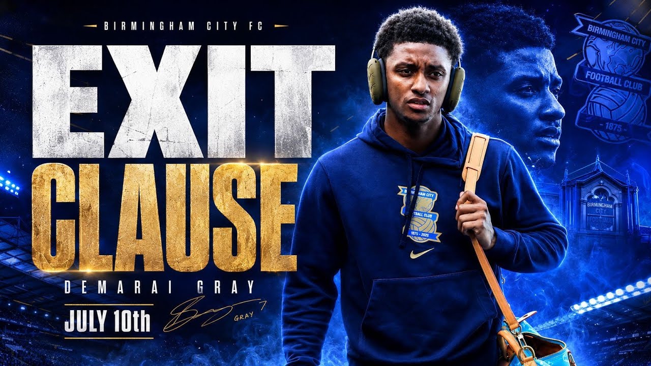 BREAKING! DEMARAI GRAY LEAVING BIRMINGHAM CITY!? MULTIPLE CLUBS INTERESTED!