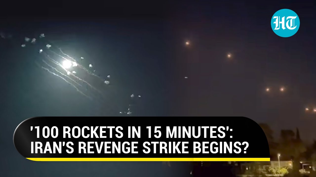 Iran's Revenge Against Israel Begins? Hezbollah's Hellfire Hits Border Towns; '100 Rockets...'