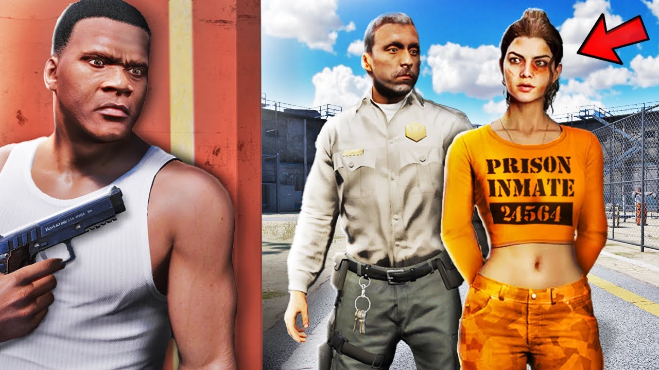 FRANKLIN Found LUCIA From GTA 6 But (GTA 5 Mods)