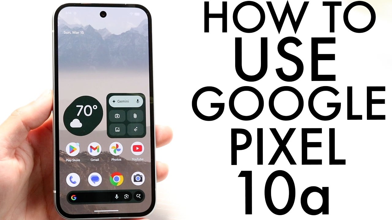 Как пользоваться Google Pixel 10a! (Полное руководство для начинающих)
