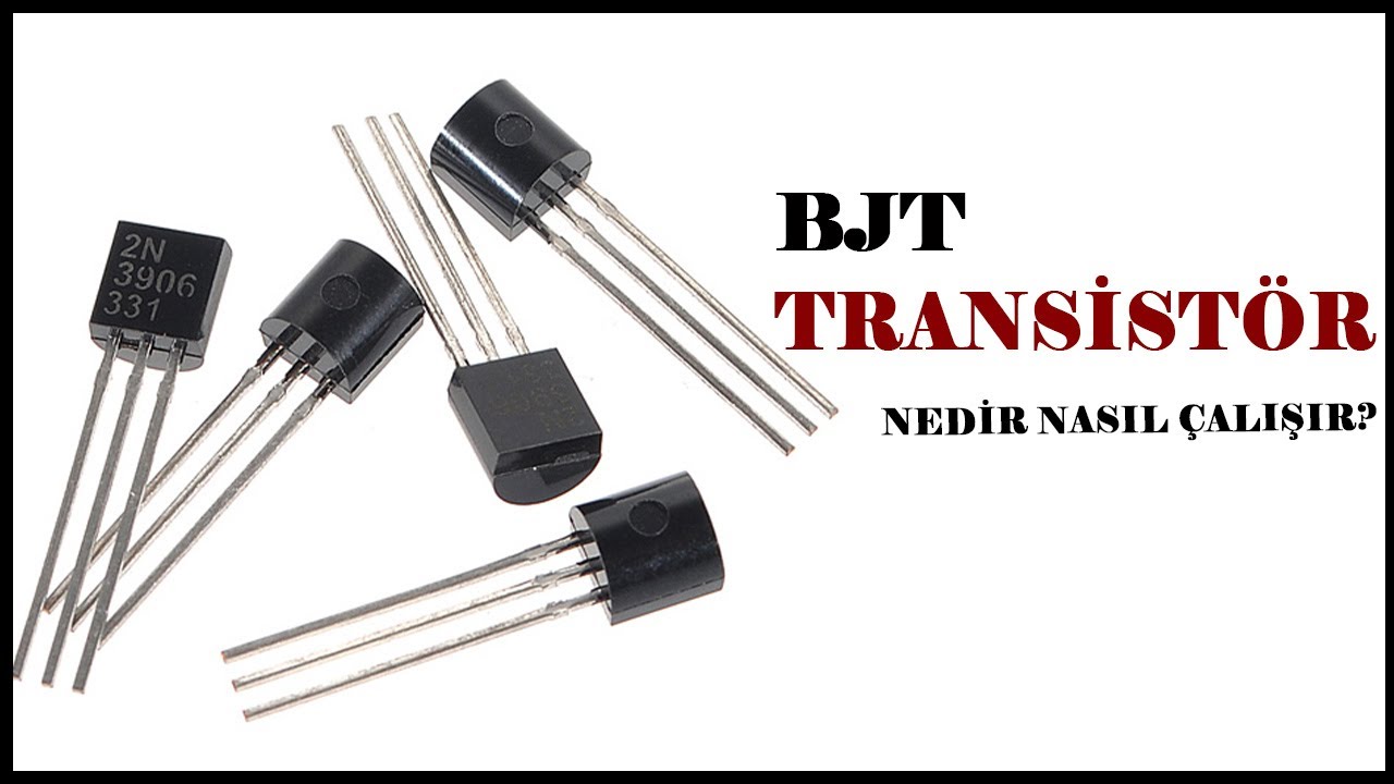 BJT Transistör Nedir Nasıl Çalışır - Örnek Devrelerle Anlatım