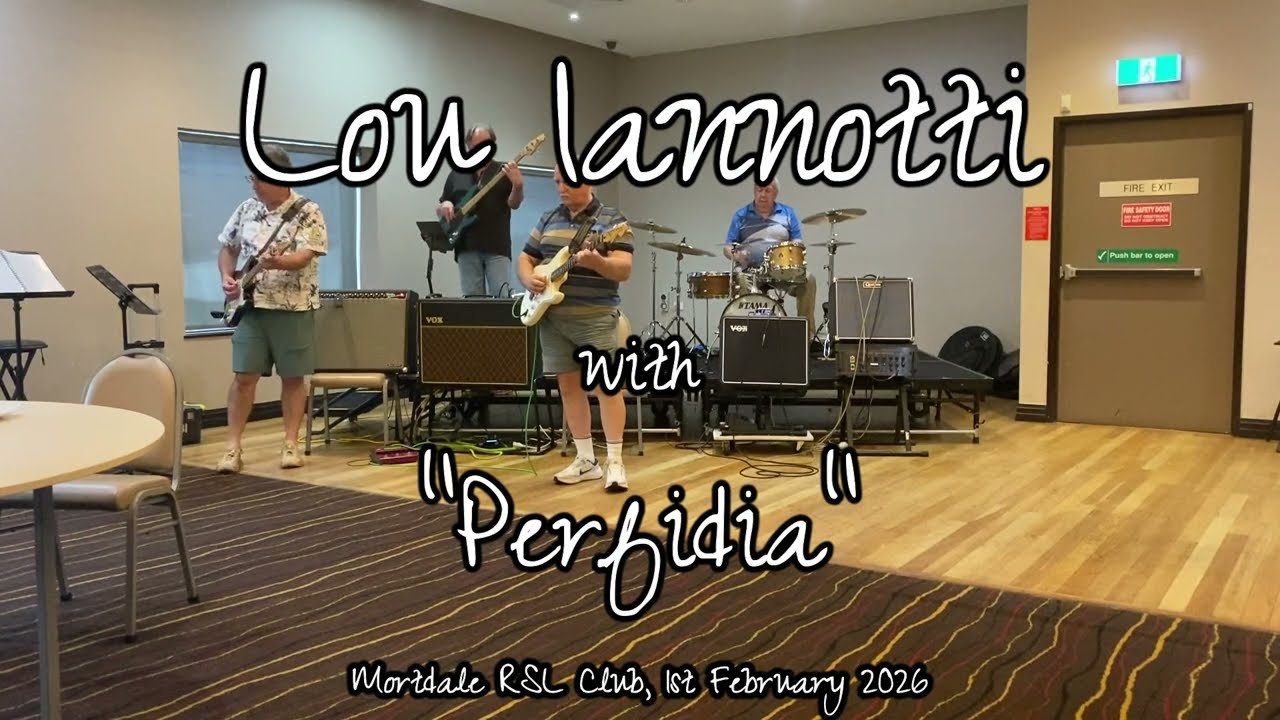 PERFIDIA | Lou Iannotti | Sydney Shadows Club | February 1 2026