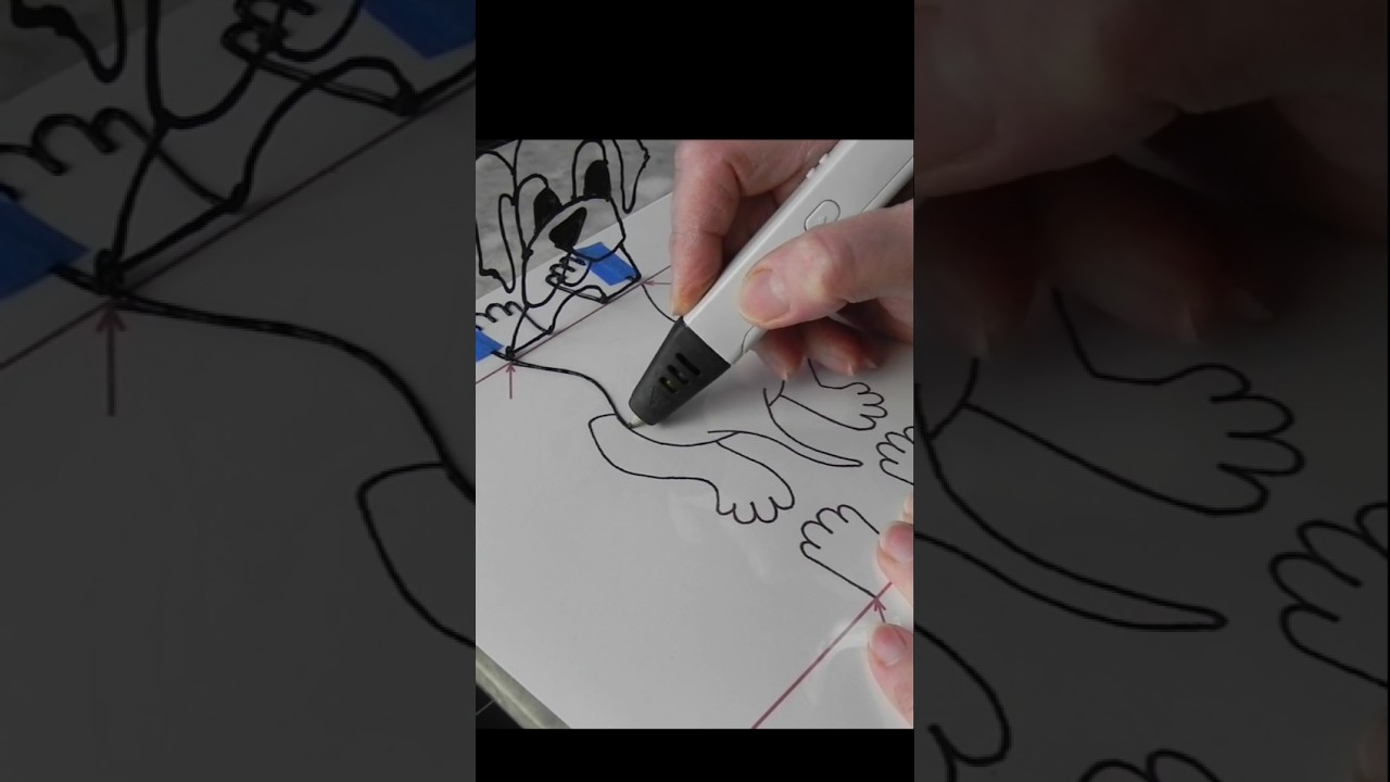 How to find the best 3d pen surface: 2 tests   #3dpen