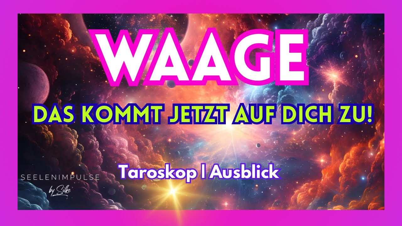 WAAGE♎️ Du kannst es kaum erwarten! Absoluter Neubeginn...#waage 