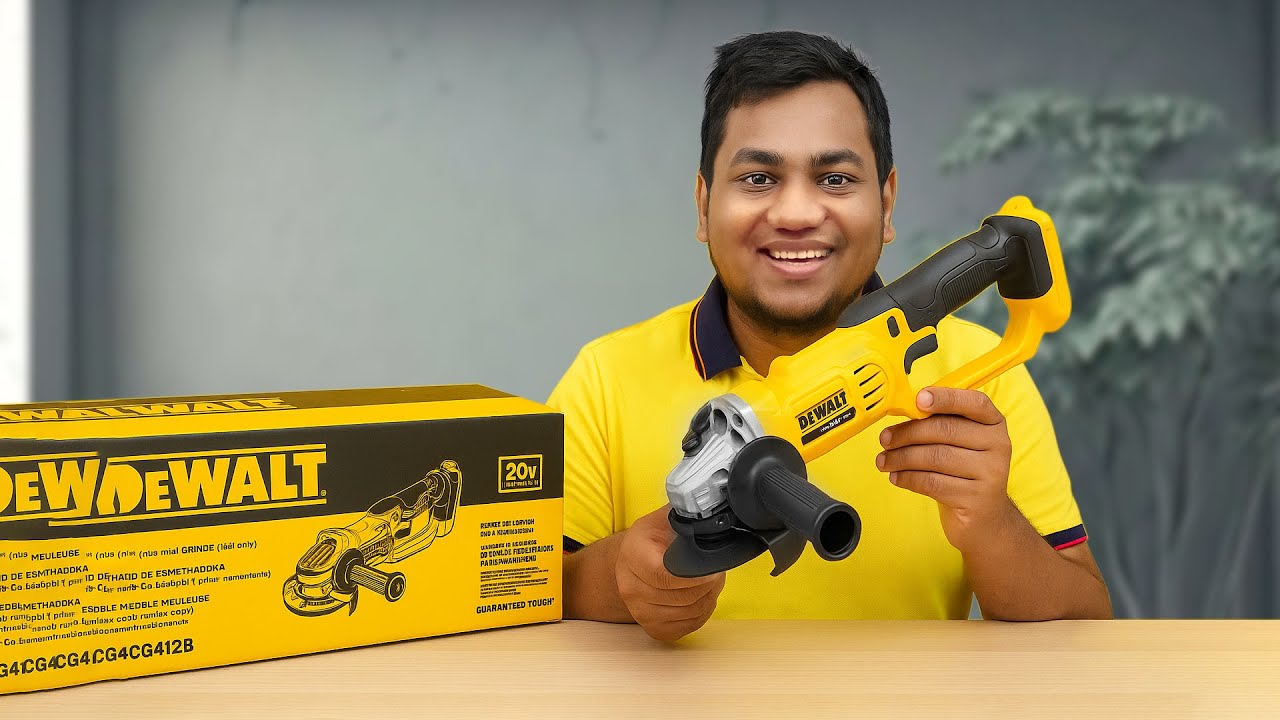 DeWalt 20V MAX Cordless Angle Grinder Unboxing, Review & Unique Uses