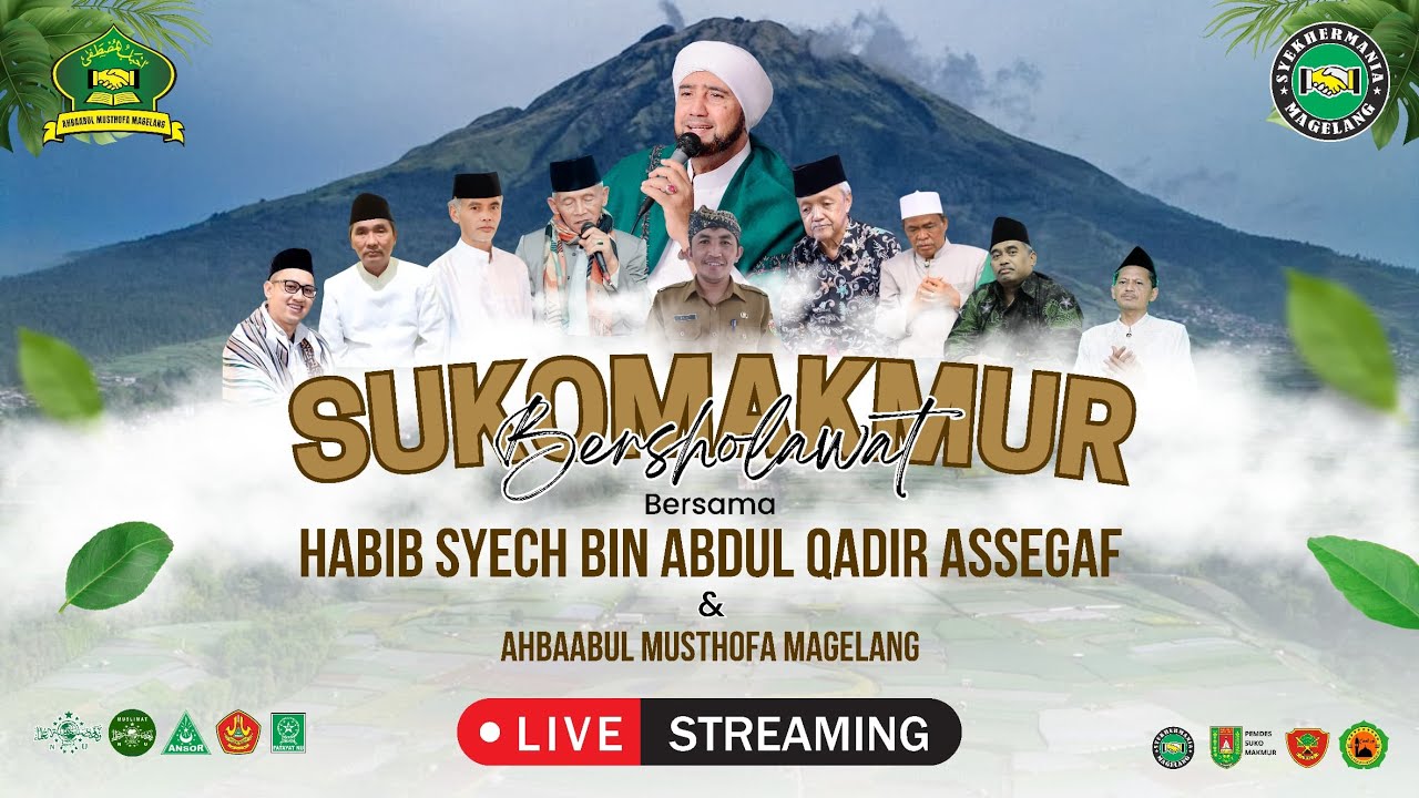 Sukomakmur Bershalawat Bersama Habib Syech Bin Abdul Qadir Assegaf