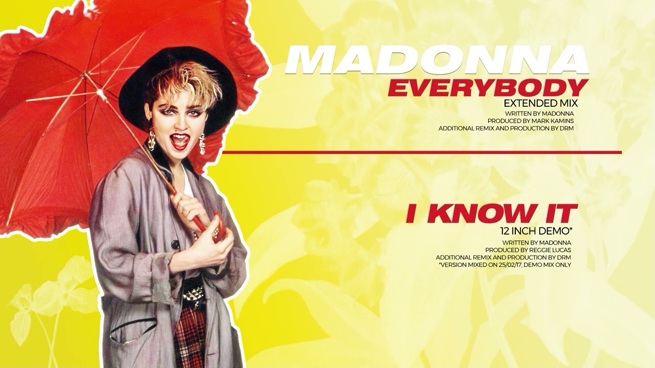 Madonna - Everybody (Extended Mix)/I Know It (12 Inch Demo)