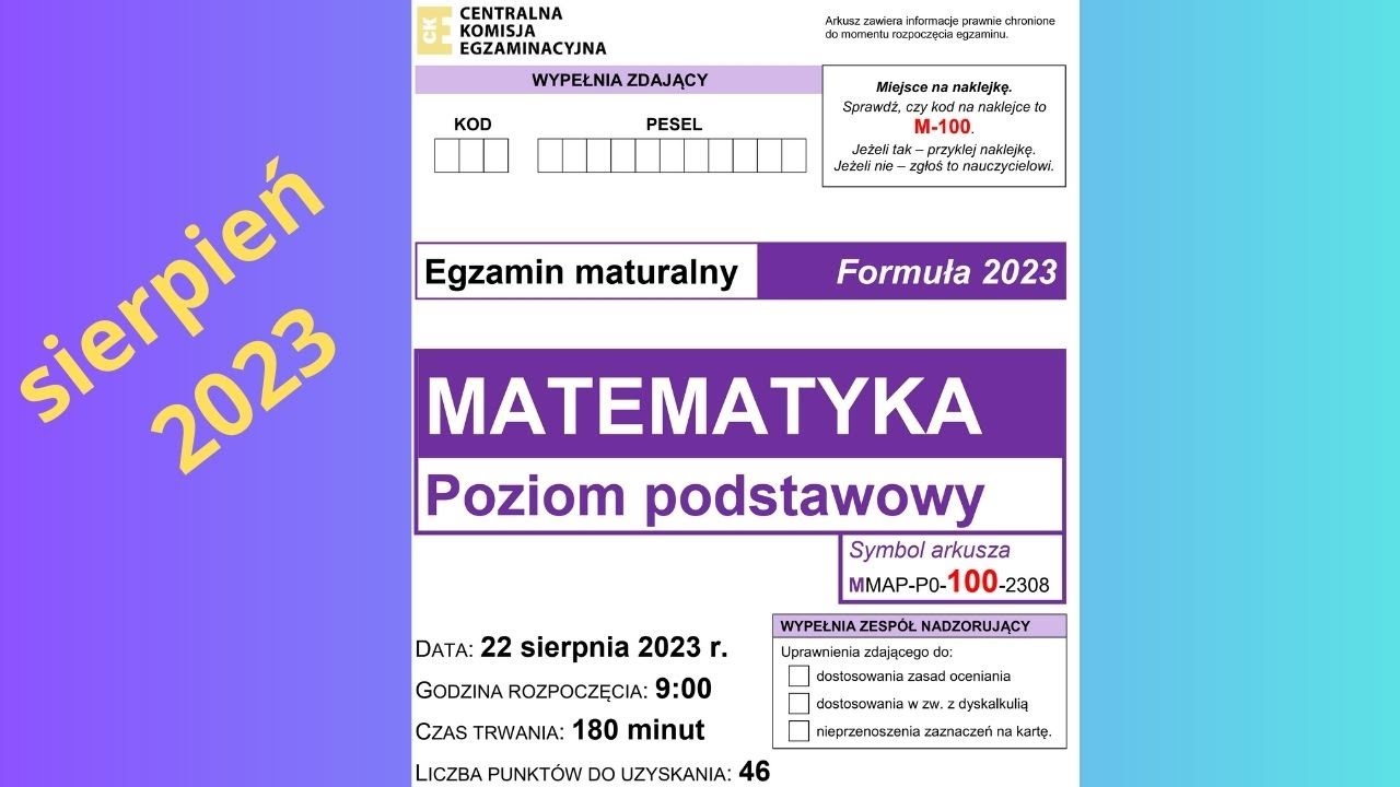 🦉Matura z matematyki - 2023 sierpień - Zad. 29. Graniastosłup prawidłowy sześciokątny 👍