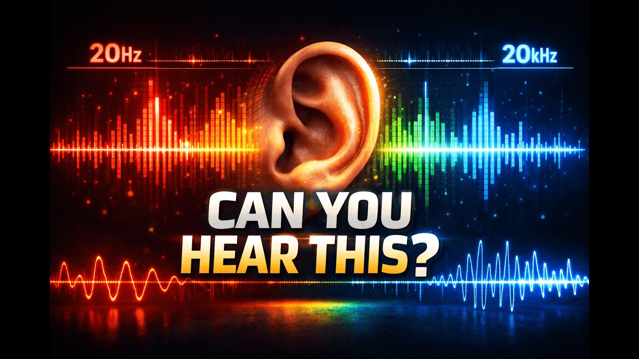 Can You Hear This? 👂 20Hz to 20kHz Audio Sweep & Subwoofer Test
