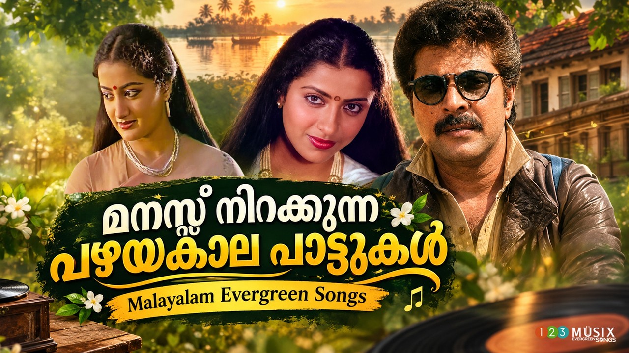 Best Golden 90s Malayalam Songs ❤️ | Evergreen Romantic Melodies | Old Is Gold